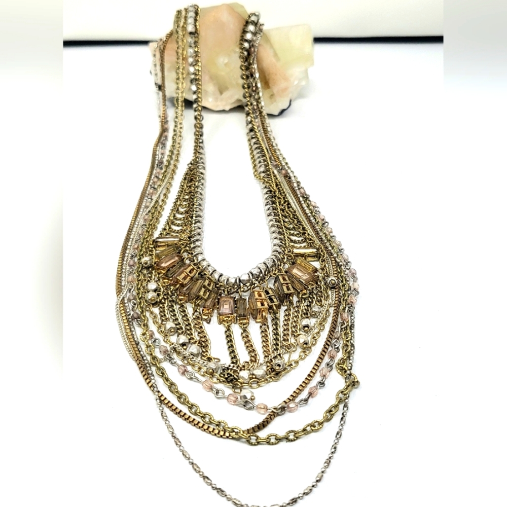 Banana Republic Multi Chain Necklace